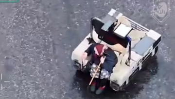 Ρομπότ διέσωσε ηλικιωμένη Ουκρανή από την πρώτη γραμμή του μετώπου, δείτε βίντεο