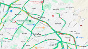 Καραμπόλα τριών οχημάτων στην Αττική Οδό, μεγάλες καθυστερήσεις προς Αεροδρόμιο