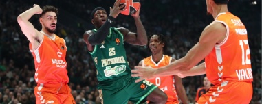 Euroleague: Η Βαλένθια έριξε τον Παναθηναϊκό από την κορυφή, διπλό 8άδας η Μπαρτσελόνα, νίκες για Μπασκόνια και Βίρτους 

