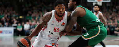 Ζάλγκιρις - Ολυμπιακός 99-94: «Λύγισε»  μετά από δύο παρατάσεις στο Κάουνας 