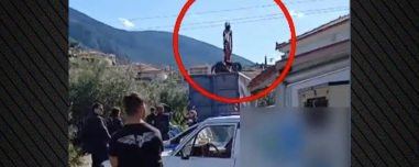 Ο γερανός ακούμπησε καλώδια ηλεκτροδότησης και οι δύο άνδρες πέθαναν από ηλεκτροπληξία, ντοκουμέντο από την τραγωδία στο Άστρος Κυνουρίας