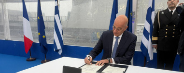 Παραδόθηκε η φρεγάτα Κίμων - «Με τις τέσσερις Belharra ο Ελληνισμός έχει το ισχυρότερο Πολεμικό Ναυτικό της Ιστορίας του» είπε ο Δένδιας