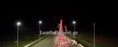 Γολγοθάς η επιστροφή των εκδρομέων: 10 ώρες το ταξίδι Θεσσαλονίκη - Αθήνα, μποτιλιάρισμα χιλιομέτρων στο Μαρτίνο