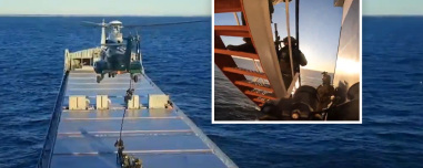 Βίντεο από το ρεσάλτο των φινλανδικών ειδικών δυνάμεων στο πλοίο που δεσμεύτηκε για τη δολιοφθορά σε καλώδιο που συνδέει Ελσίνκι - Ταλίν