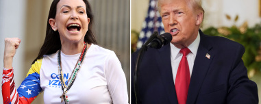 Μετά τη συνάντηση με τον Τραμπ, η Ματσάδο λέει ότι προσέφερε στον Αμερικανό πρόεδρο το Νόμπελ Ειρήνης που της απονεμήθηκε τον Δεκέμβριο