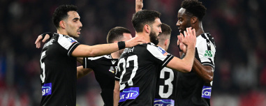 Δίκαια στα ημιτελικά του Κυπέλλου ο ΠΑΟΚ 2-0 τον Ολυμπιακό στο Καραϊσκάκη, δείτε τα γκολ 