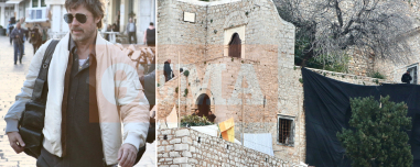 Τα χαμόγελα, το «hello guys» του Μπραντ Πιτ και ο περίπατος στην Ύδρα: Εικόνες και βίντεο από τα γυρίσματα της χολιγουντιανής παραγωγής