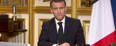 Διάγγελμα Μακρόν: Στέλνουμε απόψε άλλη μια φρεγάτα και επιπλέον εναέρια μέσα στην Κύπρο
