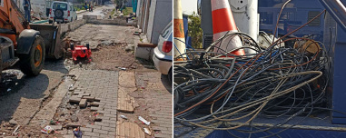 H ΕΛΑΣ στο άδυτο της Φυλής: Καλώδια 1.650 μέτρων για ρευματοκλοπές, σπατάλη τόνων νερού, κατάληψη δρόμων,  12 συλλήψεις