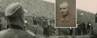 Το σκληρό πρόσωπο του 40χρονου Χέρμαν Χόιερ, του Ναζί λοχία που φωτογράφισε τις εκτελέσεις στην Καισαριανή 