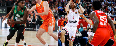 Η βαθμολογία της Euroleague μετά τη νίκη του Ολυμπιακού και την ήττα του Παναθηναϊκού - Φουλ για πρωτιά οι «κόκκινοι», να αποφύγουν τα play in θέλουν οι «πράσινοι»