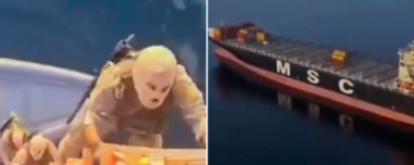 Βίντεο από την κατάληψη του «Epaminondas» στα Στενά του Ορμούζ έδωσε στη δημοσιότητα το Ιράν