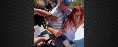 Αγωγιάτες επιτέθηκαν σε ακτιβίστριες στη Σαντορίνη που διαμαρτύρονταν για τη χρήση γαϊδουριών στη μεταφορά τουριστών, δείτε βίντεο
