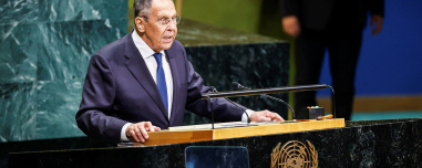 Ρωσική επίθεση από το βήμα του ΟΗΕ: Η Ευρώπη κάνει ό,τι μπορεί για ν' αποτρέψει τα ειρηνευτικά σχέδια για την Ουκρανία, λέει ο Λαβρόφ