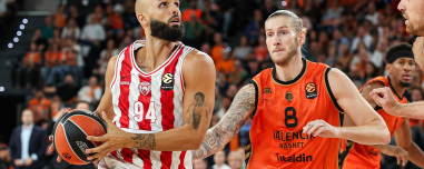 Βαλένθια - Ολυμπιακός 95-98 (Παράταση): Επέστρεψαν από το -28 και φουλάρουν για απόλυτη ανατροπή οι Πειραιώτες, Live 