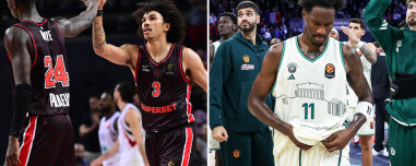 EuroLeague: Η νίκη του Ολυμπιακού επί της Αρμάνι και η ήττα του Παναθηναϊκού από την Εφές τους έφεραν συγκάτοικους στην κορυφή, δείτε βίντεο 