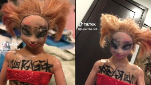 H τρομακτική κούκλα που έχει κατακλύσει το κόσμο του TikTok (vid)
