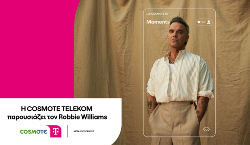 Η COSMOTE TELEKOM παρουσιάζει τον Robbie Williams σε μία μοναδική συναυλία στο Καλλιμάρμαρο Παναθηναϊκό Στάδιο