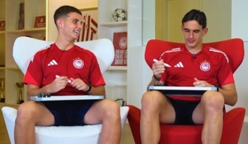 Ολυμπιακός: Το μπρα ντε φερ Μουζακίτη - Μπότη και οι επικές ατάκες, δείτε βίντεο