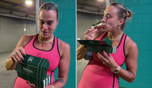 Η Σαμπαλένκα γιόρτασε την πρόκρισή της στους «8» του Miami Open με hot dog 100 δολαρίων, δείτε βίντεο 