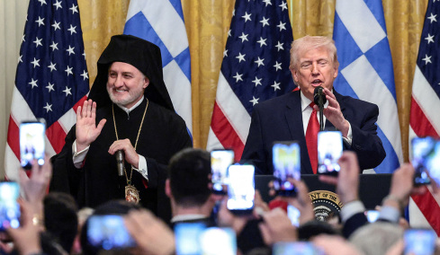 Το χρέος των ΗΠΑ και του δυτικού πολιτισμού στους Έλληνες είναι αιώνιο, είπε ο Τραμπ: βίντεο