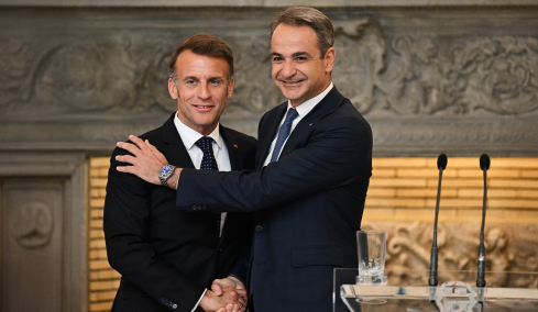 Τι είπαν και τι συμφώνησαν Μητσοτάκης - Μακρόν: Γαλλική ασπίδα διαρκείας στο Αιγαίο