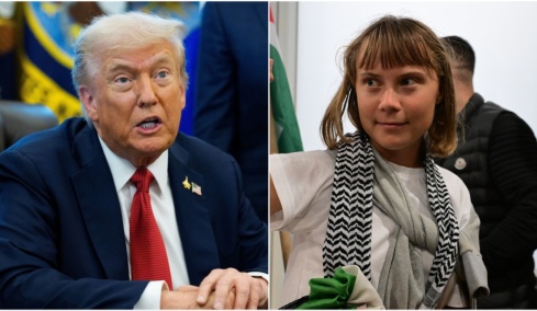 Η Γκρέτα Τούνμπεργκ καταγγέλλει σιωπή απέναντι στις απειλές Τραμπ: «Έχουμε κανονικοποιήσει τη γενοκτονία» 