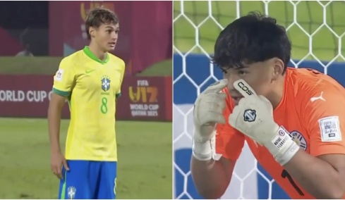 Παραγουανός τερματοφύλακας προκαλεί Βραζιλιάνο πριν το χτύπημα πέναλτι και εκείνος τον... γελοιοποιεί με εκτέλεση «Πανένκα» - Βίντεο 


