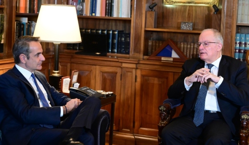 Μητσοτάκης σε Τασούλα: Από παρακολούθημα, πρωταγωνιστής η Ελλάδα στον τομέα της ενέργειας