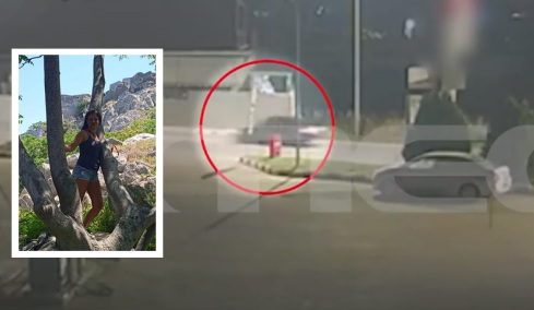 Η στιγμή που η 46χρονη φεύγει με το αμάξι από το σπίτι της πεθεράς της αφού τη δολοφόνησε - Το λάθος με τις κάμερες την πρόδωσε  