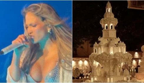 O γάμος των 6,7 εκατομμυρίων στην Ινδία - Το σόου με τα φτερά της Λόπεζ, η τούρτα υπερπαραγωγή που έφτανε τα 5 μέτρα και οι εκλεκτοί καλεσμένοι