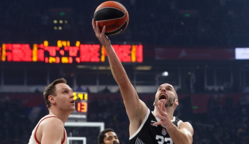 Euroleague: Νίκη για την Παρτιζάν στη μετά Ομπράντοβιτς εποχή, παρέμεινε στην κορυφή η Χαποέλ, ρεκόρ η Μονακό 