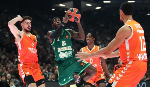 Euroleague: Η Βαλένθια έριξε τον Παναθηναϊκό από την κορυφή, διπλό 8άδας η Μπαρτσελόνα, νίκες για Μπασκόνια και Βίρτους 


