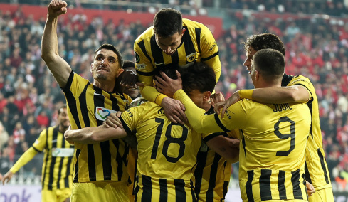 Σαμσουνσπόρ-ΑΕΚ 1-2: Διπλό 8άδας με ανατροπή στην Τουρκία, δείτε τα γκολ