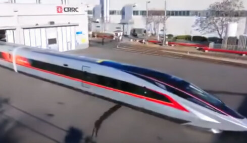 Η Κίνα αποκαλύπτει το ταχύτερο τρένο στον κόσμο: Αθήνα–Θεσσαλονίκη σχεδόν σε μία ώρα