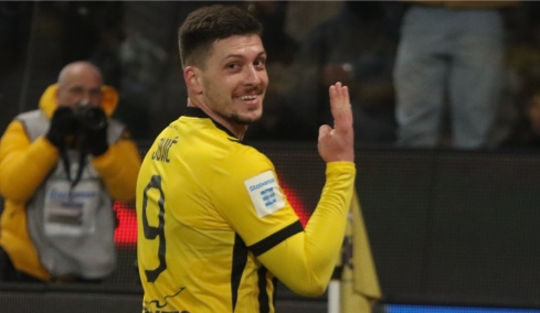 Γιόβιτς μετά το καρέ του στον ΠΑΟ: «Δεν σκεφτήκαμε το πρόστιμο, όπως δεν σκεφτήκαμε το μπόνους»