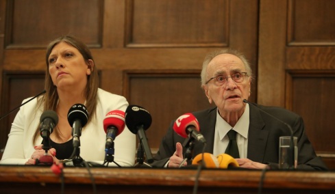 Ένωση Δικαστών και Εισαγγελέων: Ζωή και Νίκος Κωνσταντόπουλος θα λογοδοτήσουν στα ποινικά δικαστήρια, θα ζητήσουμε αστικές αποζημιώσεις