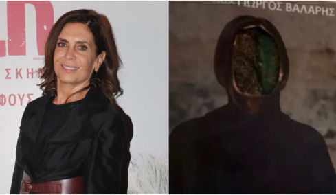 Κατερίνα Διδασκάλου: Αφαίρεσαν το πρόσωπό της από τη μαρκίζα του θεάτρου όπου παίζει - Υπάρχουν κάμερες, θα τον βρούμε