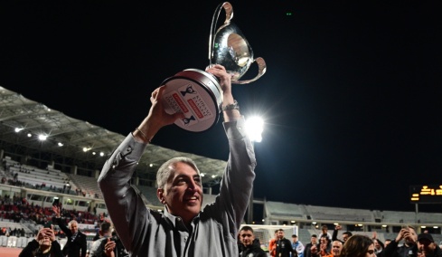 Μπούσης μετά την κατάκτηση του Κυπέλλου: «MVP είναι η ομάδα μου, το αφιερώνω στον πατέρα μου»