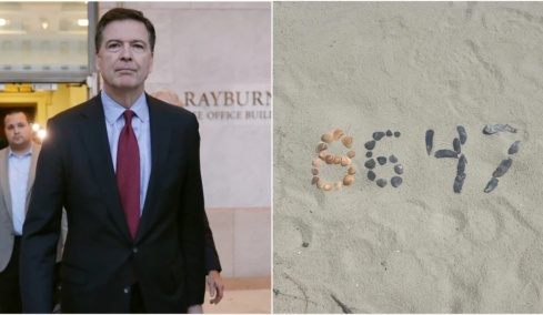 CNN: Ο πρώην διευθυντής του FBI, Τζέιμς Κόμεϊ, κατηγορείται για απειλή στον Τραμπ μέσω... φωτογραφίας 