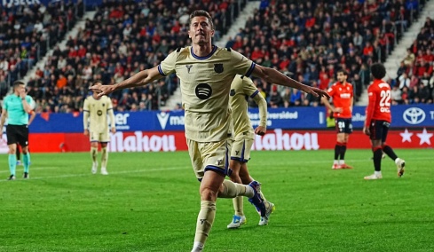 La Liga: Αγκαλιά με τον τίτλο η Μπαρτσελόνα, 2-1 την Οσασούνα και μπορεί να στεφθεί πρωταθλήτρια στη Μαδρίτη, δείτε τα γκολ