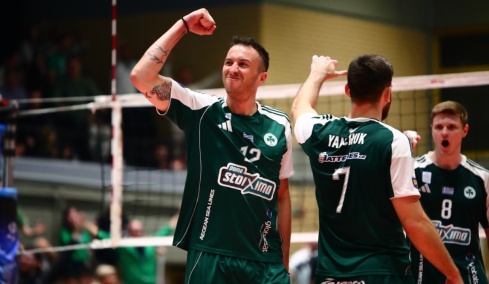 Volley League, Παναθηναϊκός - ΠΑΟΚ 3-2: Πράσινη ανατροπή και προβάδισμα τίτλου, δείτε βίντεο 