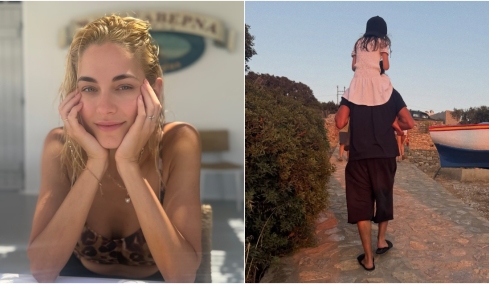Οι φωτογραφίες της Δούκισσας Νομικού από τις οικογενειακές διακοπές στη Σχοινούσα: Τα πιο σπουδαία πράγματα στη ζωή δεν κοστίζουν τίποτα, έγραψε