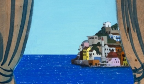 Η πρώτη διεθνής έκθεση ζωγραφικής του Norman Hyams έρχεται στην Πάτμο