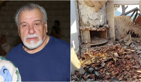 «Δεν περιγράφεται με λέξεις»: Ο γιος του Τάσου Χαλκιά δείχνει σε βίντεο την απόλυτη καταστροφή του σπιτιού τους στο  Πόρτο Γερμενό