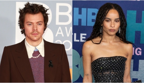 Ο Χάρι Στάιλς και η Ζόι Κράβιτζ σε ρομαντική βόλτα στη Ρώμη λίγο πριν τα Χριστούγεννα