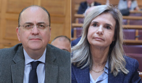 Σύγκρουση στην εξεταστική για το κύκλωμα στην Κρήτη: Συλληφθείς είναι κουμπάρος του Ανδρουλάκη, λέει ο Λαζαρίδης - Στέλεχος της ΝΔ ο αρχηγός, λέει η Αποστολάκη