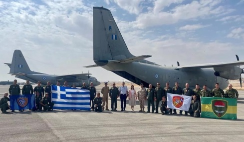 Ιδού τα Ελληνικά αεροπλάνα που πήγαν στην Γάζα