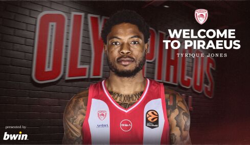 Ολυμπιακός: Ανακοίνωσε τον Ταϊρίκ Τζόουνς με... αργοπορημένο Άγιο Βασίλη