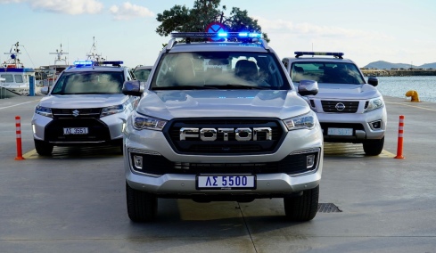 Ενα... καυτό όχημα στα χέρια του Λιμενικού την κατάλληλη εποχή